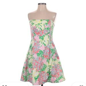 Lilly Pulitzer Strapless Dress